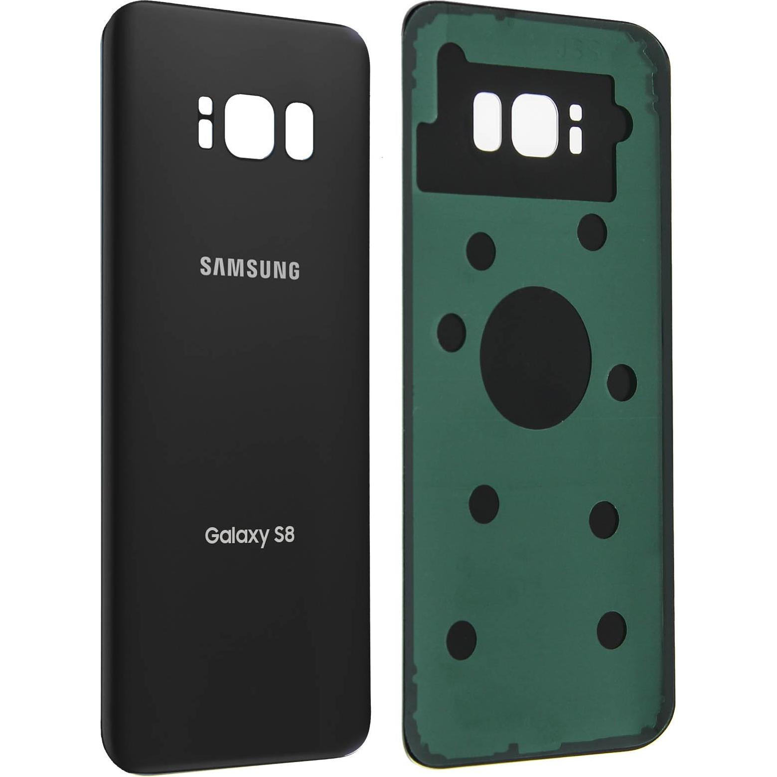 Thumbnail - Clappio Ersatzteil Akkudeckel, neue Rückseite für Samsung Galaxy S8 – Schwarz, Smartphone Akku