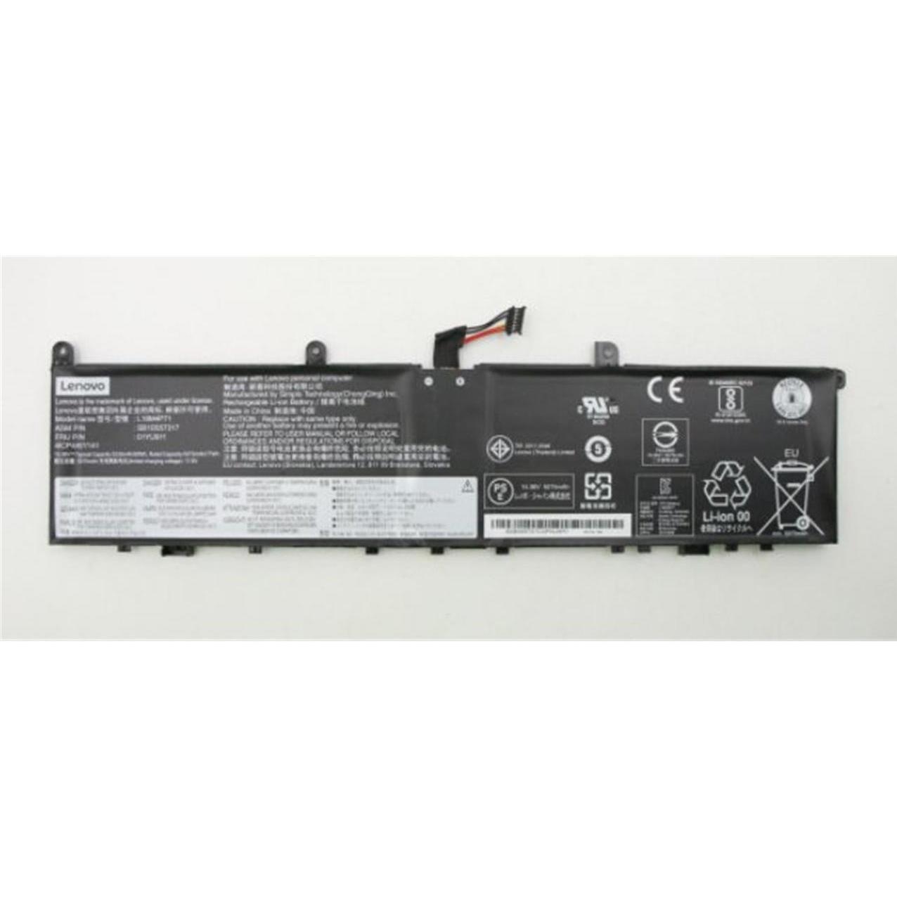 Lenovo Battery 4 Cell Internal 80.4Wh, LiIon (4 Zellen, 5235 mAh), Notebook Akku