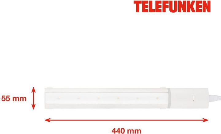 Produktbild Telefunken LED Unterbauleuchte, weiss, LED-Platine/6W (550 lm)