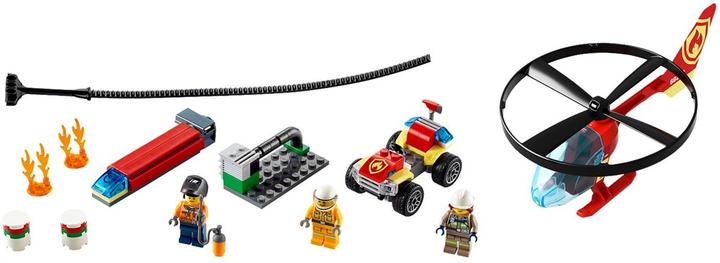 Produktbild LEGO Einsatz mit dem Feuerwehrhubschrauber (60248, LEGO City)
