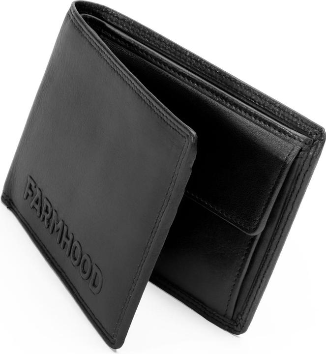 Produktbild Farmhood Memphis Geldbörse RFID Schutz Leder 12.5 cm