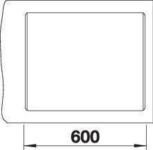 Produktbild Blanco Dalago 6-F (Einbauspüle, 60.50 cm, 50 cm)