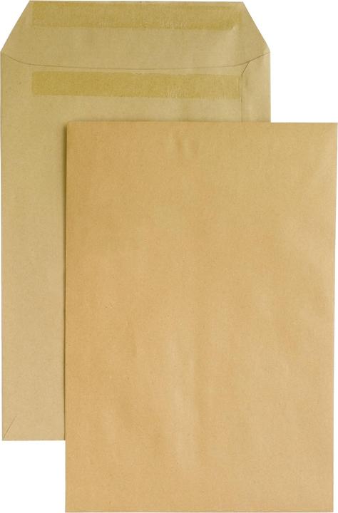 Immagine prodotto Eurokuvert Sacchetti postali, C4, senza finestra, marrone naturale e robusto, 250 pz. (250 pz.)