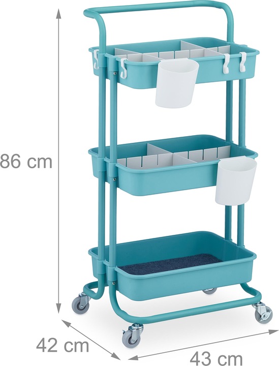 Immagine prodotto Relaxdays Carrello