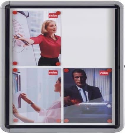Actual product image Nobo Display case 4xA4