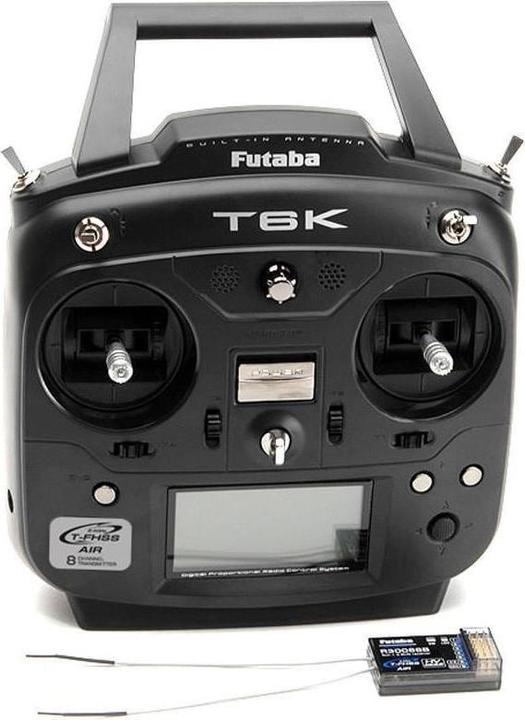 Produktbild Futaba T6K V3S 2.4GHz T-FHSS+R3008SB Mode 1 8-Kanal mit Telemetrie