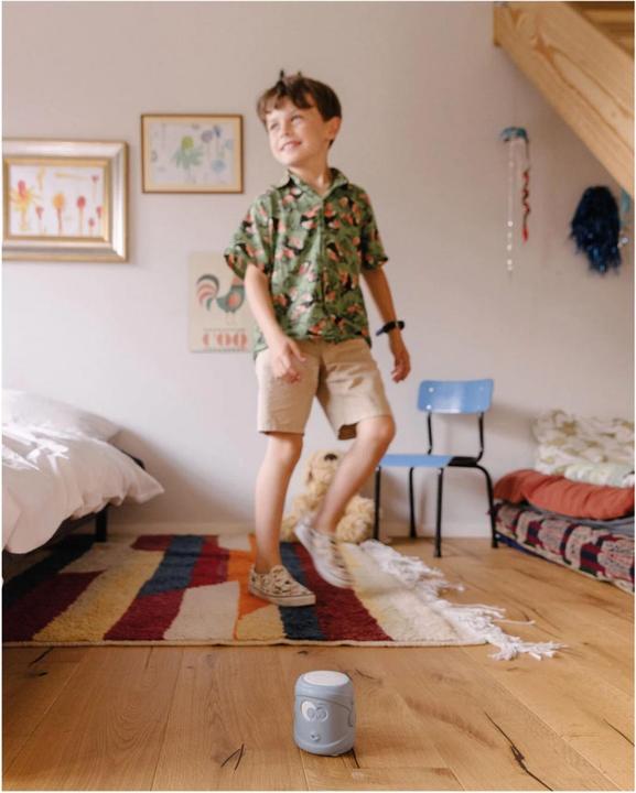 Actual product image Kidywolf Bluetooth Lautsprecher blau