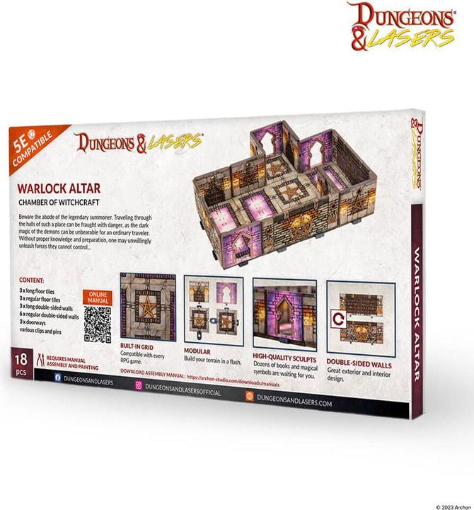 Produktbild Archon Studio Dungeons & Lasers Expansion Set: WARLOCK ALTAR
