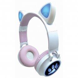 Actual product image Lexibook Cat ear and lightings bluetooth headphones (HPBTKT)
