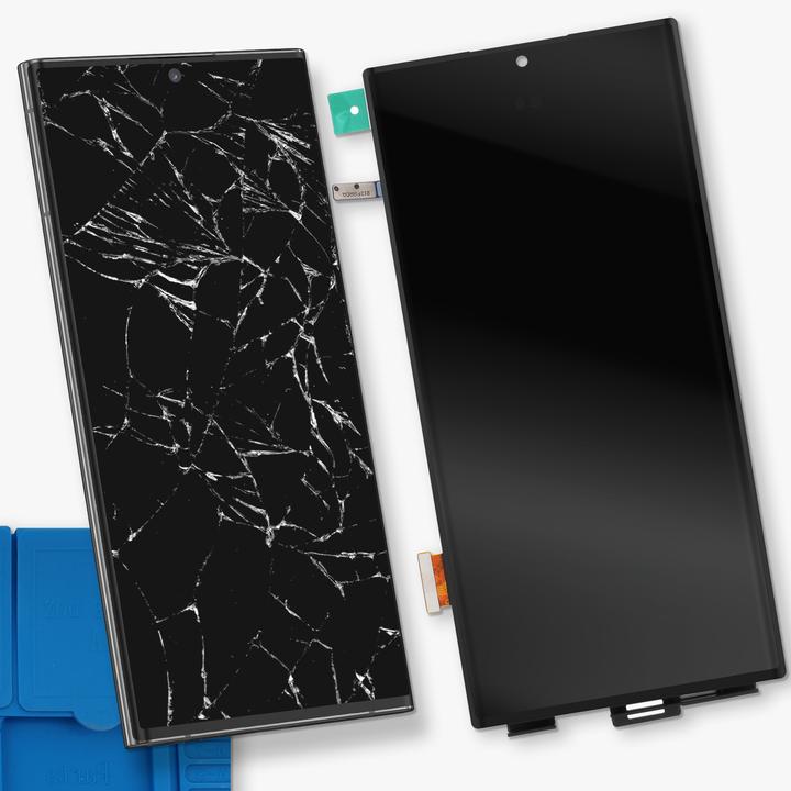 Actual product image Samsung Dynamic AMOLED Komplettdisplay Galaxy S22 Ultra (Display, Samsung Galaxy S22 Ultra)
