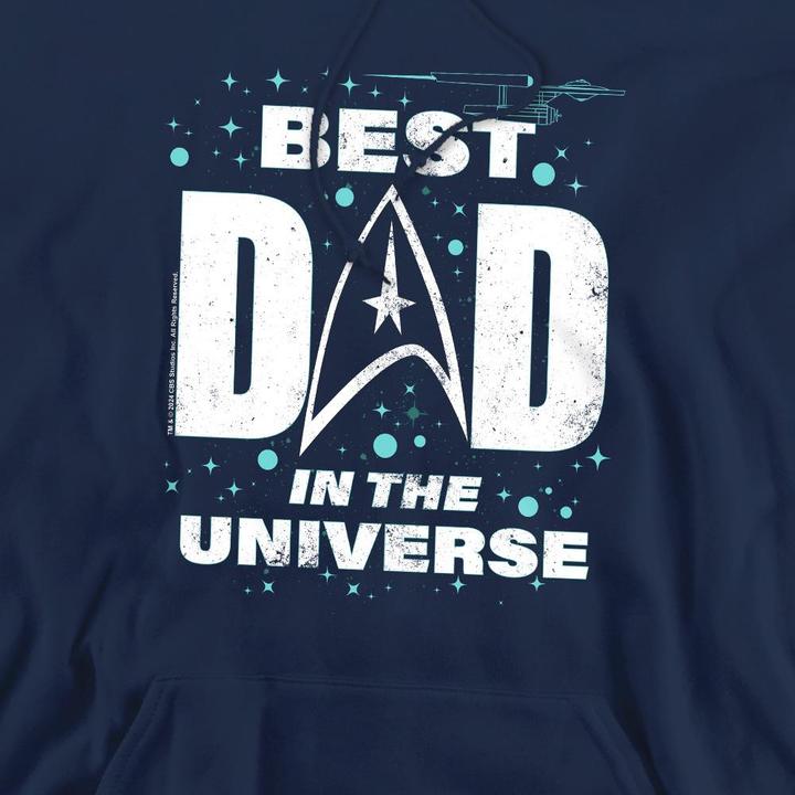 Produktbild Best Dad in the Universe Kapuzenpullover Vatertag (S)