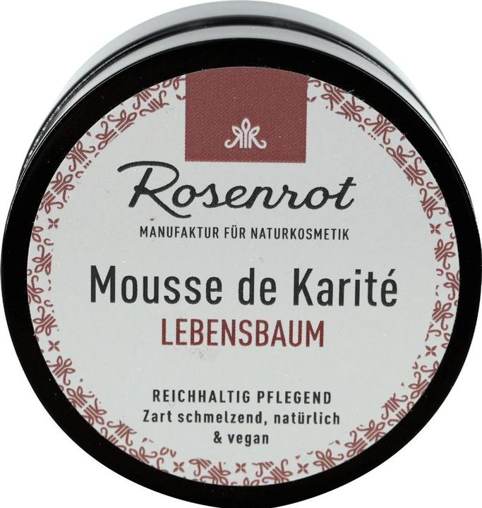 Produktbild Rosenrot Mousse de Karité LEBENSBAUM (Körpercreme, 100 ml)