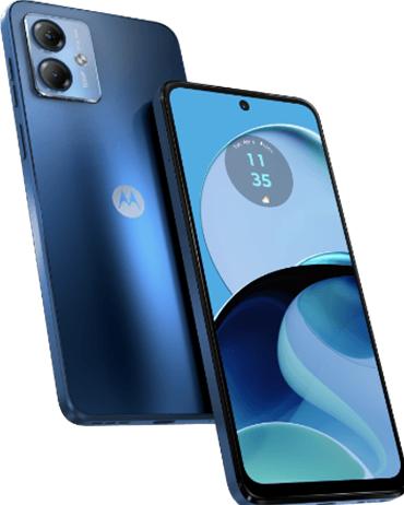 Actual product image Motorola Moto G14 EU (256 GB, Sky blue, 6.50", Dual SIM, 4G)