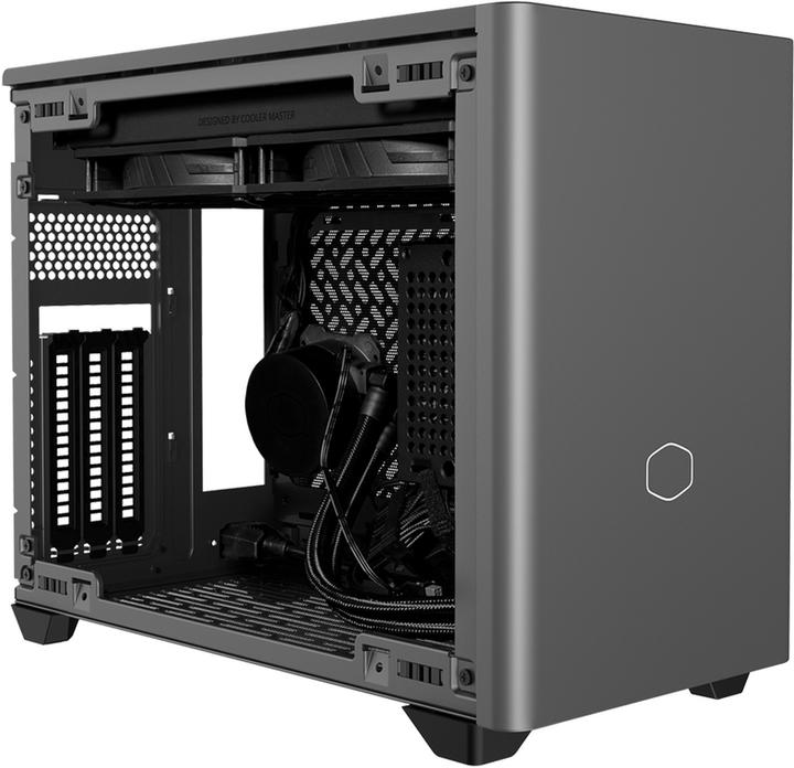 Image du produit Cooler Master MasterBox NR200P MAX V2 (Gris, Verre trempé) (Mini-ITX)