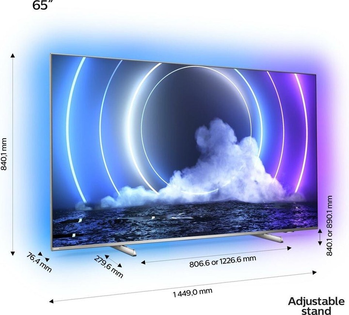 Image du produit Philips 65PML9506 Ambilight (65", PML9506, LED, 4K, 2021)