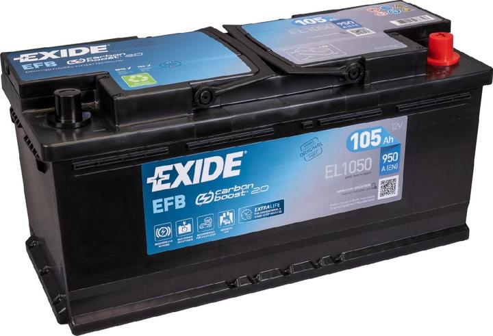 Produktbild Exide 105 Ah 950 A IN 12V (12 V, 105 Ah, 950 A)