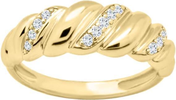 Immagine prodotto Candy Anello Cassia, argento 925, placcato oro (52, 925 Argento)