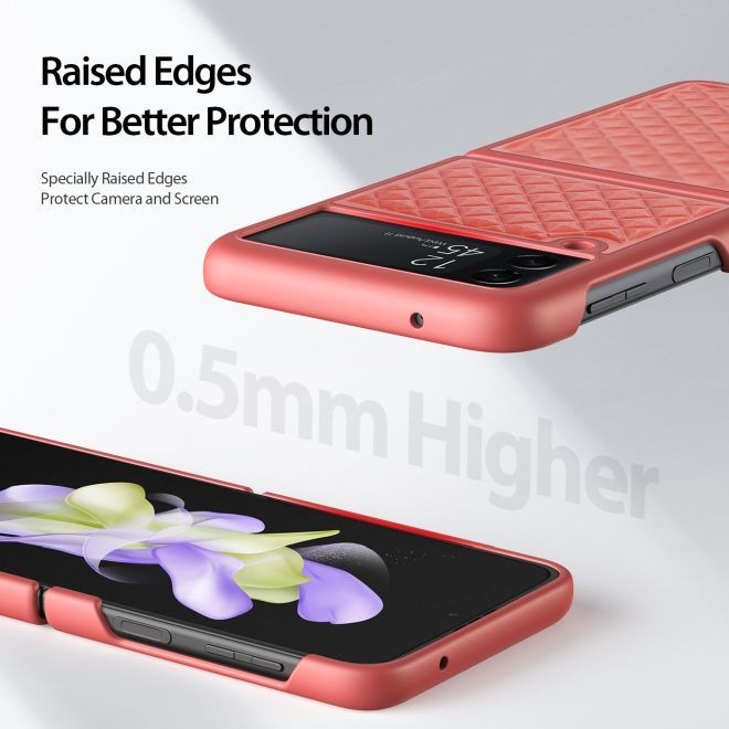 Produktbild Dux Ducis Venice Series Echtleder Case (Samsung Galaxy Z Flip4)