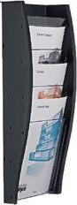 Actual product image Styro Styrodisplay wall brochure holder, 4 compartments (A4)