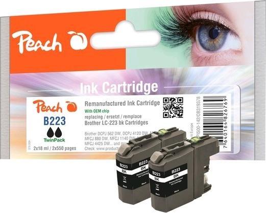 Image du produit Peach 2-Pack - 18 ml - Noir - Compatible (CF)