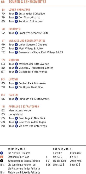 Produktbild on tour Reiseführer New York (Deutsch, Ken Chowanetz, 2019)