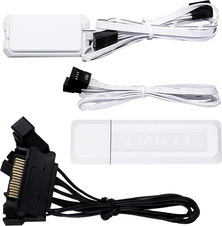 Produktbild Lian-Li UNI FAN TL Wireless LCD Lüfter, ARGB, PWM, 3er-Pack inkl. Controller - Reverse Blade, 120 mm (120 mm, 3 x)