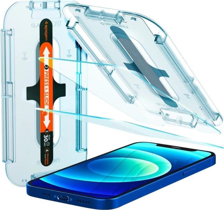 Produktbild Spigen tR EZ Fit (2 Stück, Apple iPhone 12, Apple iPhone 12 Pro)
