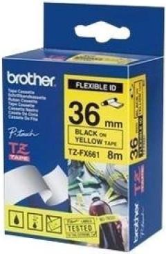 Actual product image Brother P-Touch (4 cm, Black)