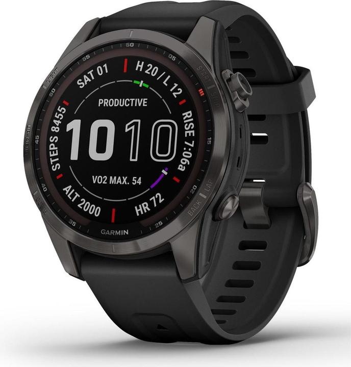 Produktbild Garmin fenix 7S Sapphire Solar (42 mm)