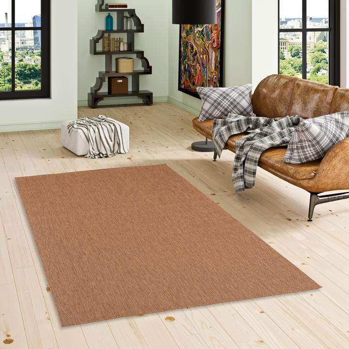 Image du produit Pergamon Tapis d'intérieur et d'extérieur Flatweave Valencia Mix (80 x 150 cm)