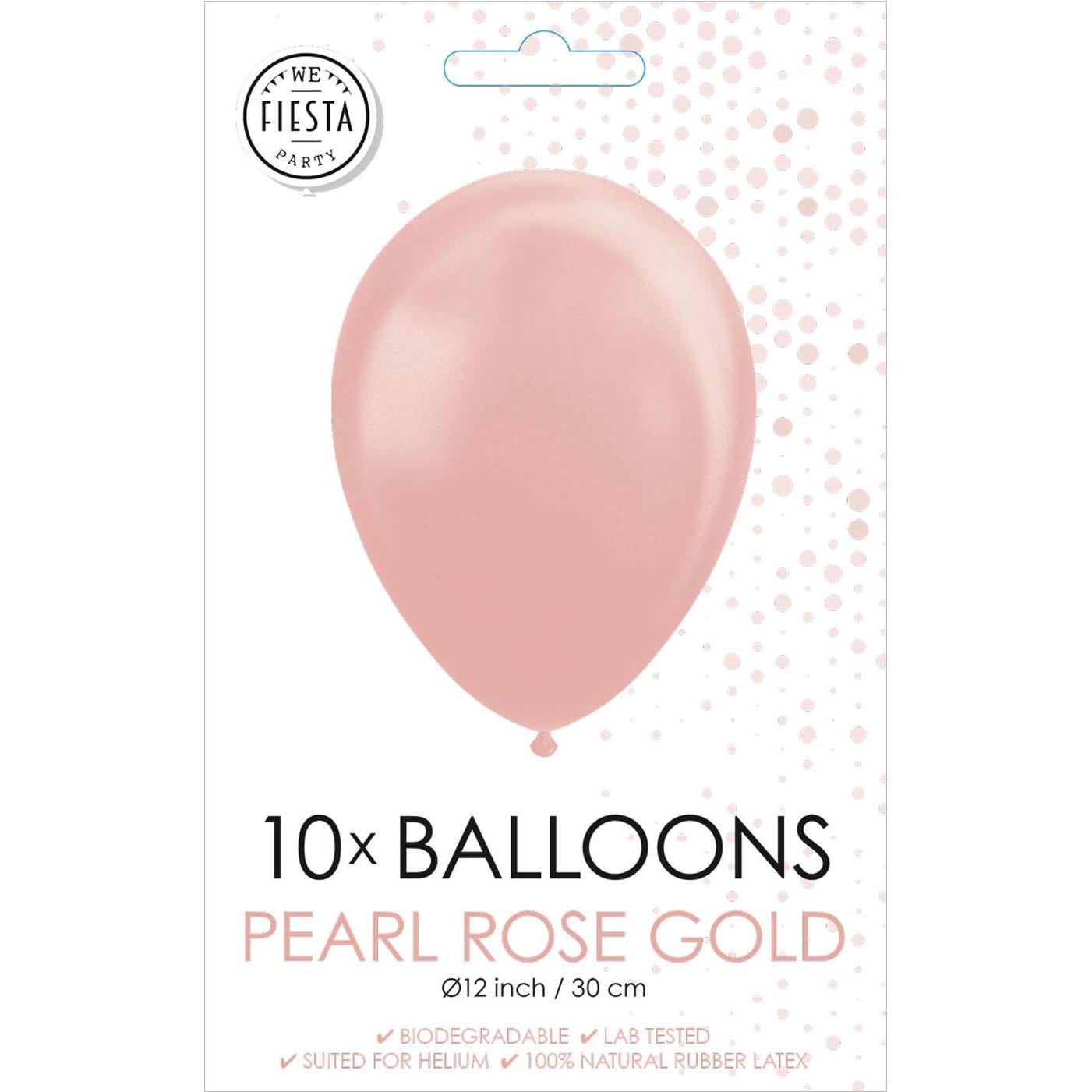 Thumbnail - Globos Luftballons Perle Roségold 30cm, 10Stk.