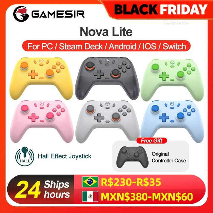 Immagine prodotto Gamesir Controller T4n Lite wireless grigio cenere (Switch)