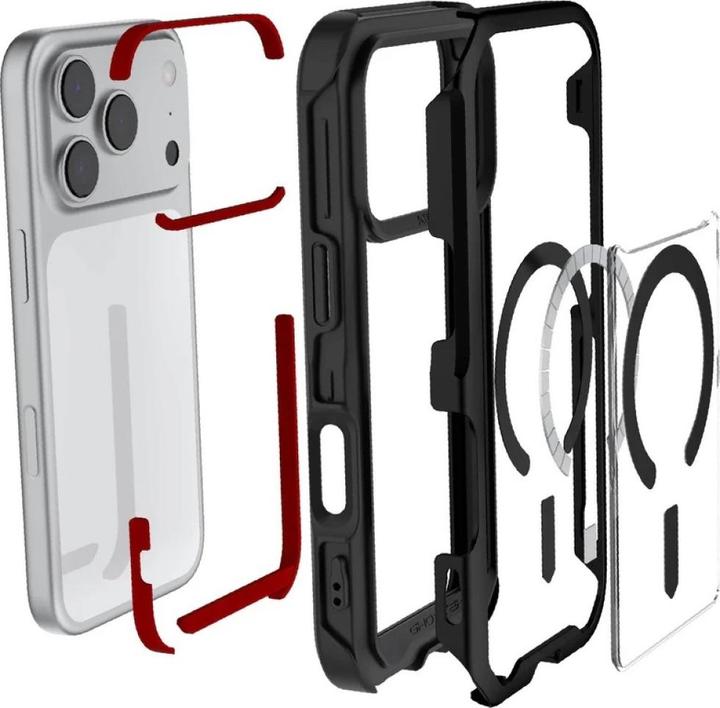 Produktbild Ghostek Etui Atomic Slim MagSafe do iPhone 17 Pro czarny (Apple iPhone 17 Pro)
