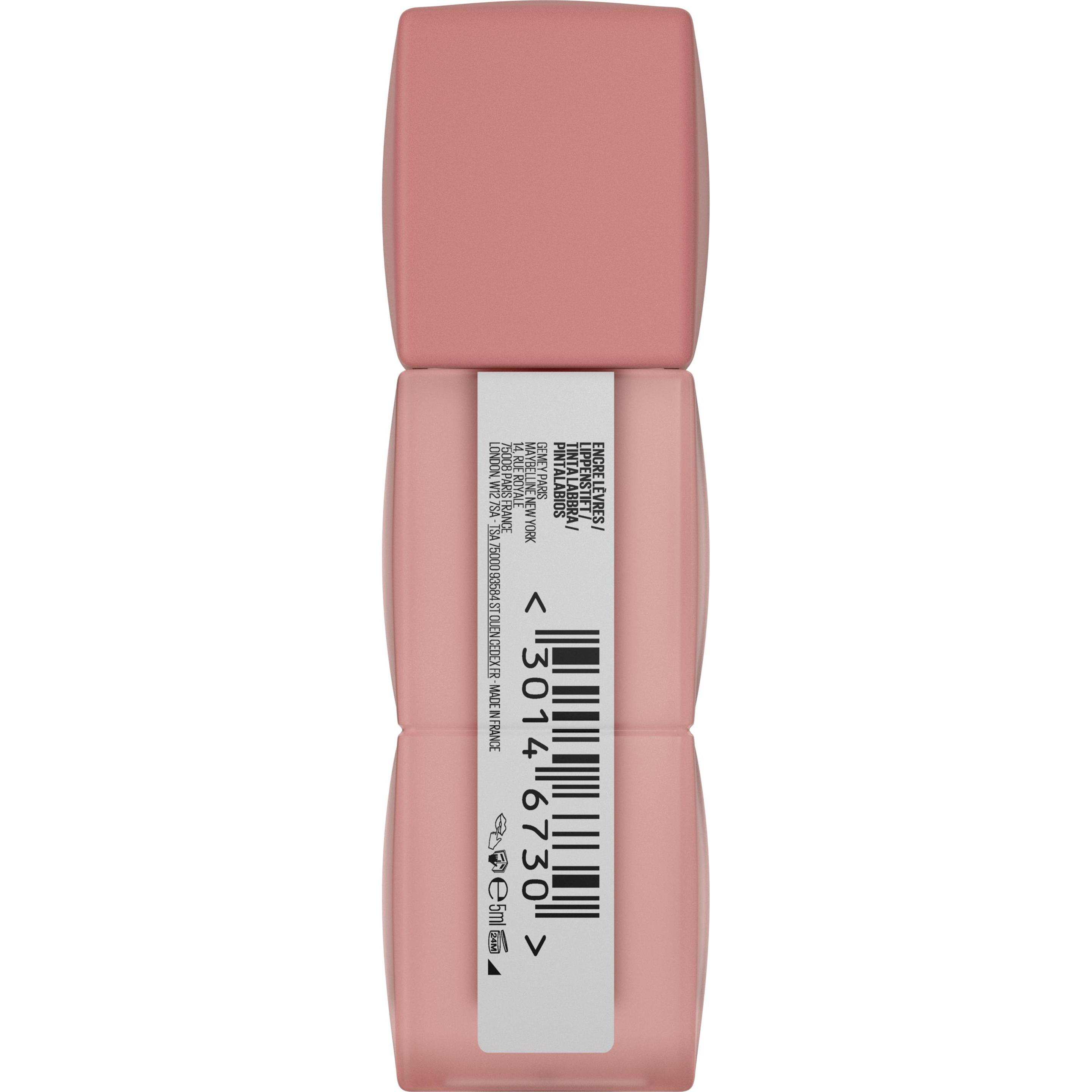 Maybelline New York Marrone Rossetto + Lucidalabbra, Tinta Superstay Teddy