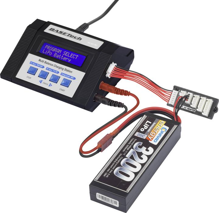 Actual product image Basetech 230 V, 2 V Multifunction charger
