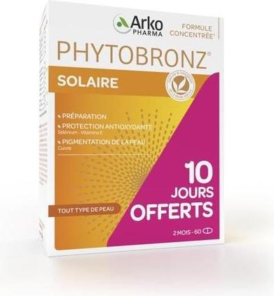 Image du produit Arkopharma Phytobronz Solaire Sun Preparation Antioxidant Protection