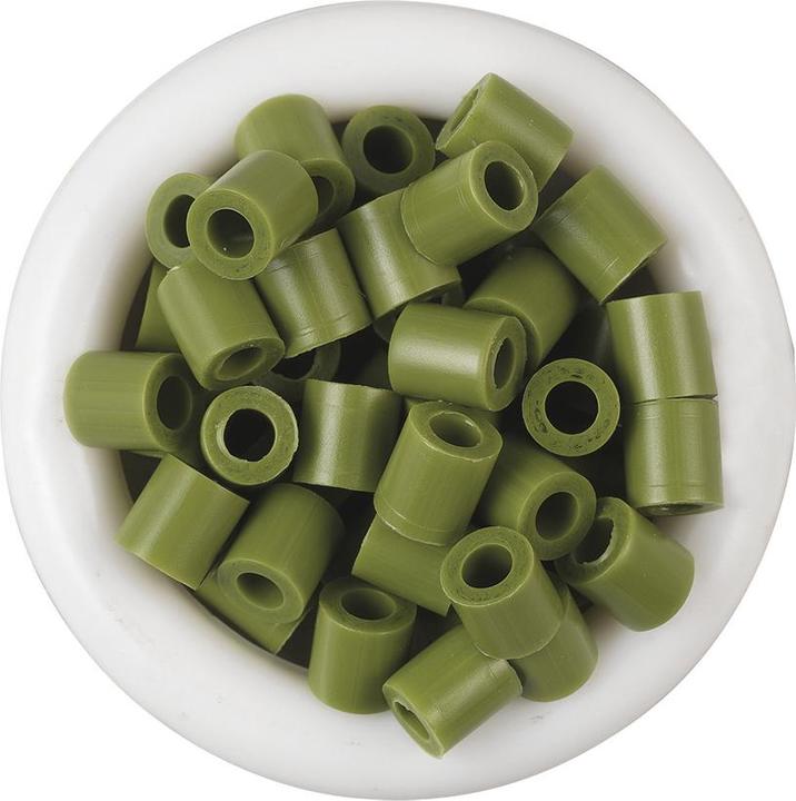 Actual product image Hama Perlen Light olive 1.000 pieces