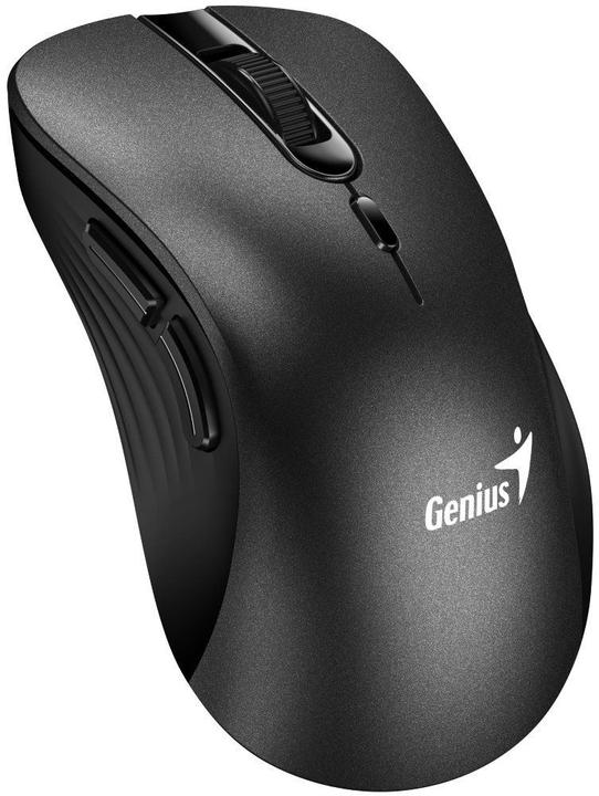 Actual product image Genius Ergo 8100S/Ergonomická/Optická/Pro praváky/1 600 DPI/Bezdrátová USB/Černá (Wireless)