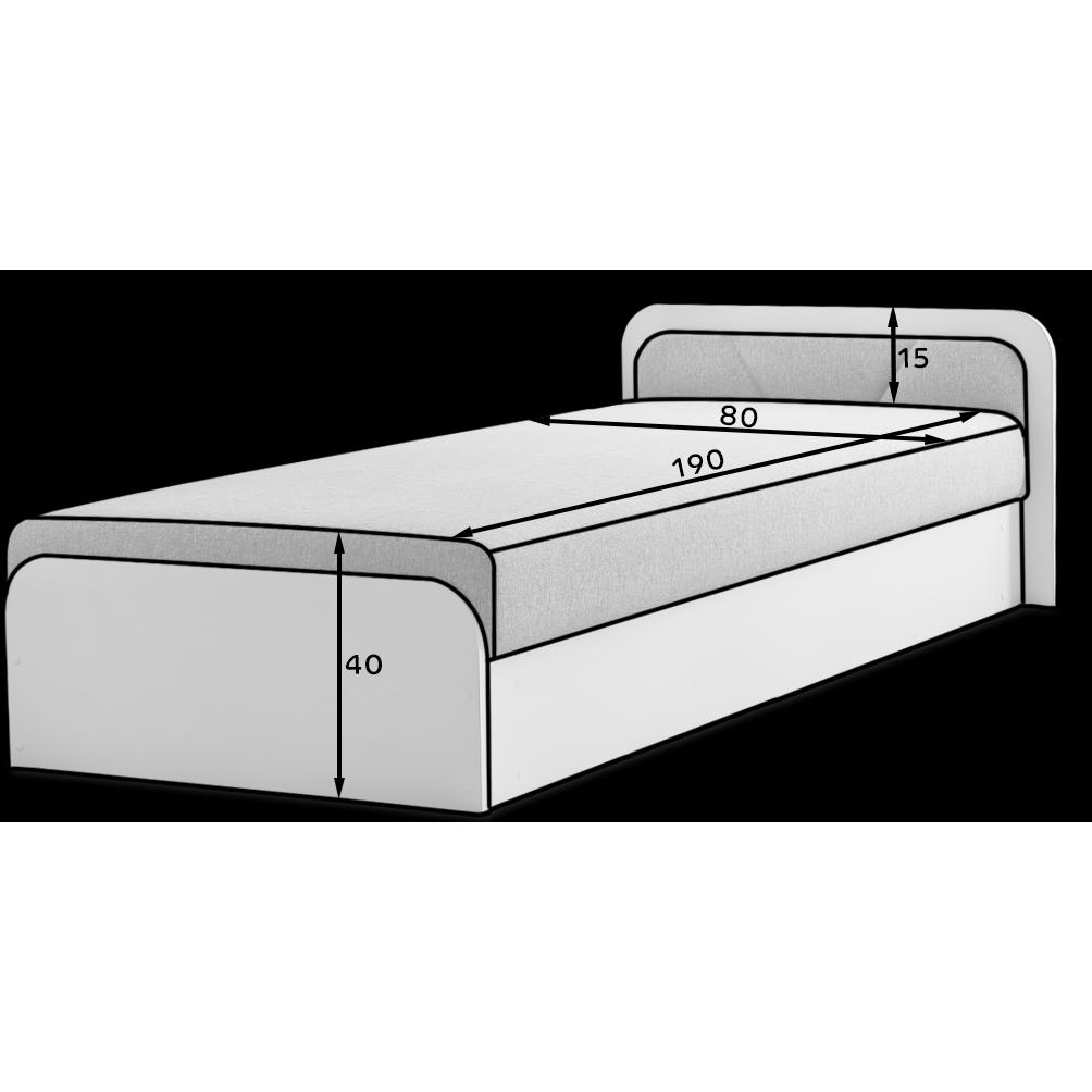 Thumbnail - ELTAP, Bett, Parys (80 x 190 cm)