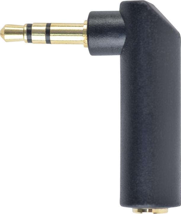 Produktbild Cablexpert 3.5mm Klinke – 3.5mm Buchse (Winkeladapter)