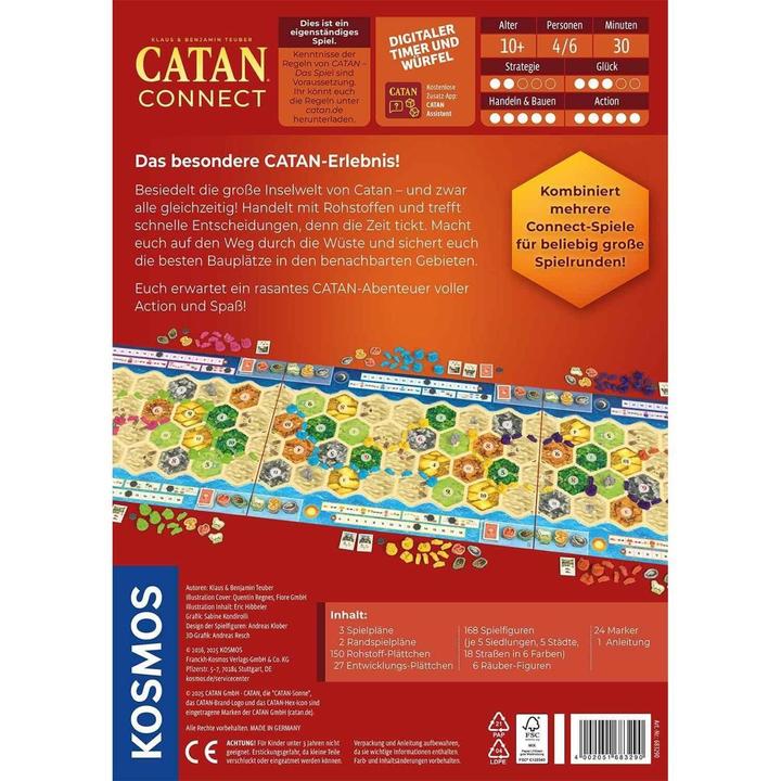Actual product image Kosmos CATAN Connect (German)