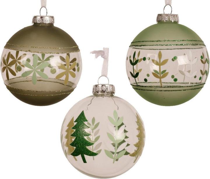 Nenurodyta Christmas Tree toy, 8 cm, glass