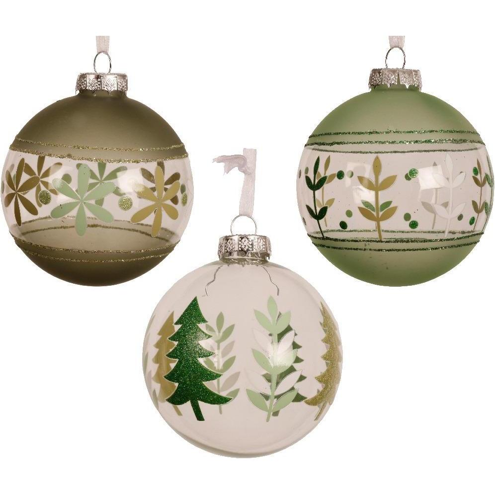 Nenurodyta, Decorazioni per albero di Natale, Christmas Tree toy, 8 cm, glass