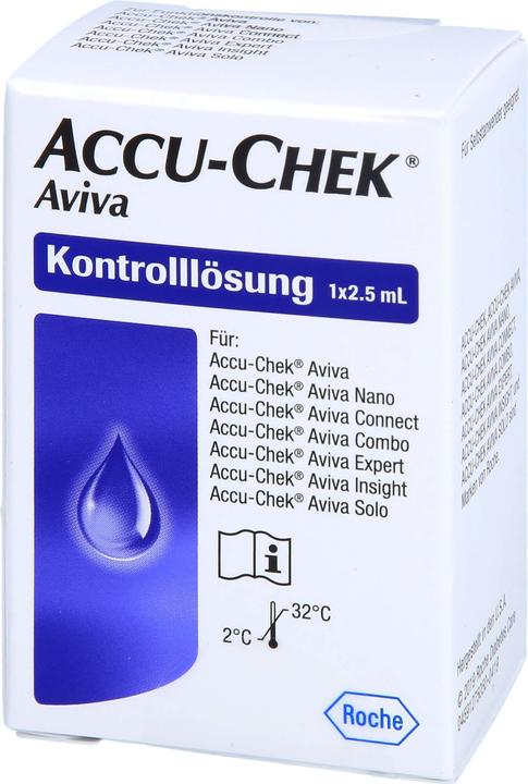 Actual product image Roche ACCU-CHECK Aviva control solution, 2.5 ml solution (Control solutions)