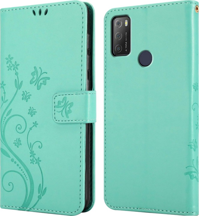 Actual product image Cadorabo Flower Book cover (Alcatel 1S (2021))