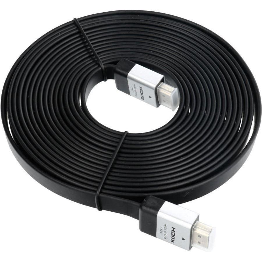 OEM Cable Cable HDMI to HDMI 4K 60Hz High Speed with Ethernet ver. 2.0 5 m black (5 m), Cavo video