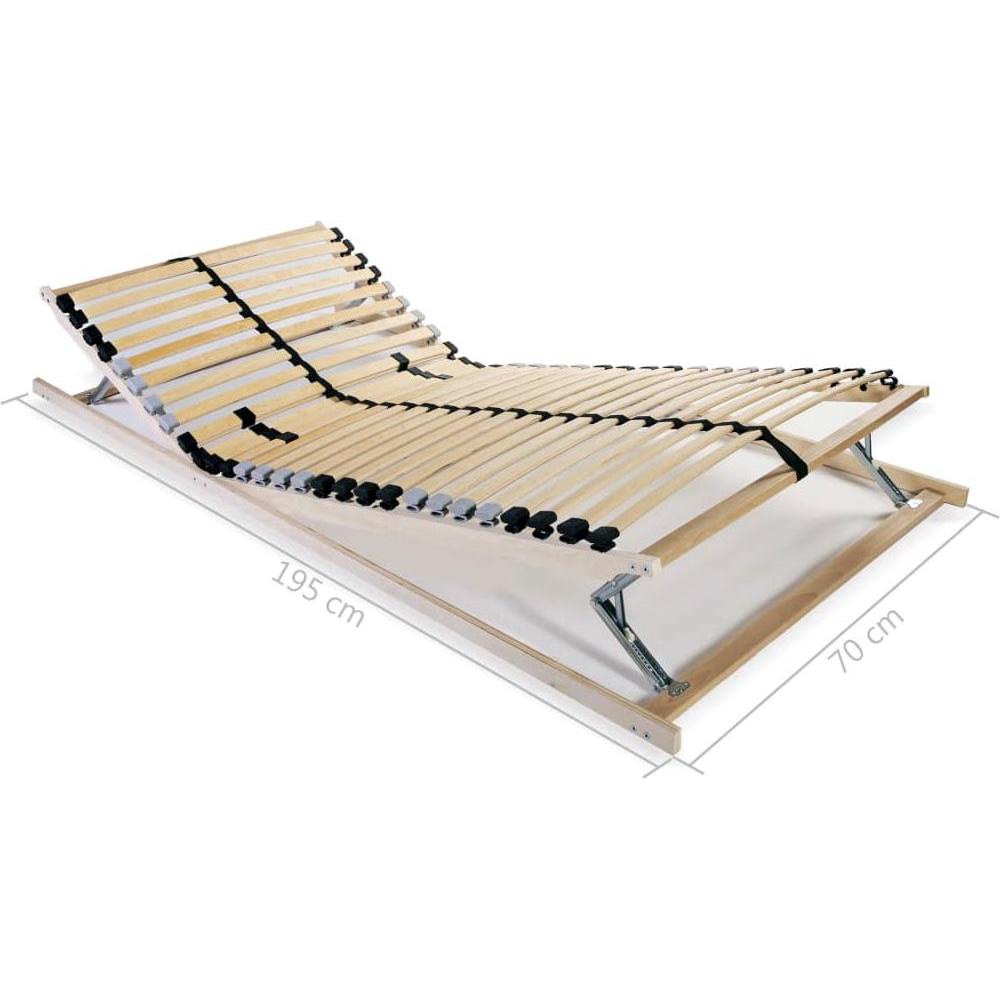 Vidaxl Braun Lattenrost, Lattenrost