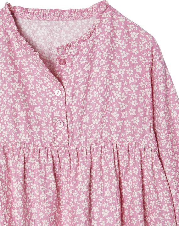 Produktbild Vertbaudet Mädchen Kleid mit Knopfleiste vorn und Printmuster (128)