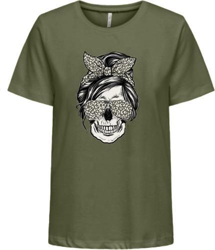 Produktbild Only Onlstella Life S/S Skull Top Cs Jrs (M)