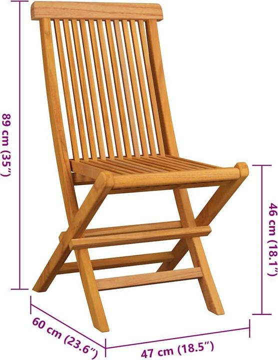 Immagine prodotto vidaXL Gartenstuhl